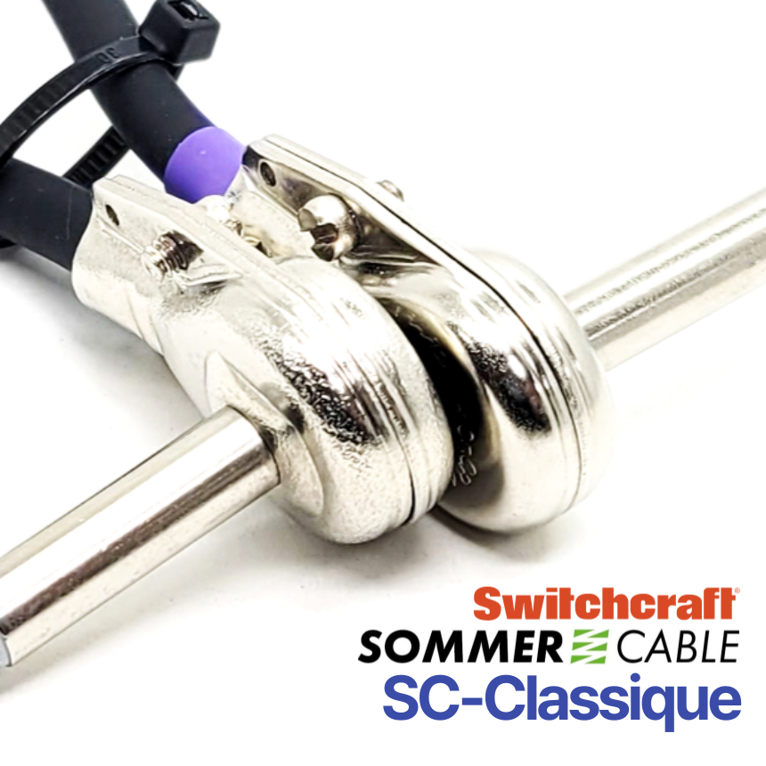 Switchcraft Sommer SC-Classique 이펙터 연결용 패치케이블